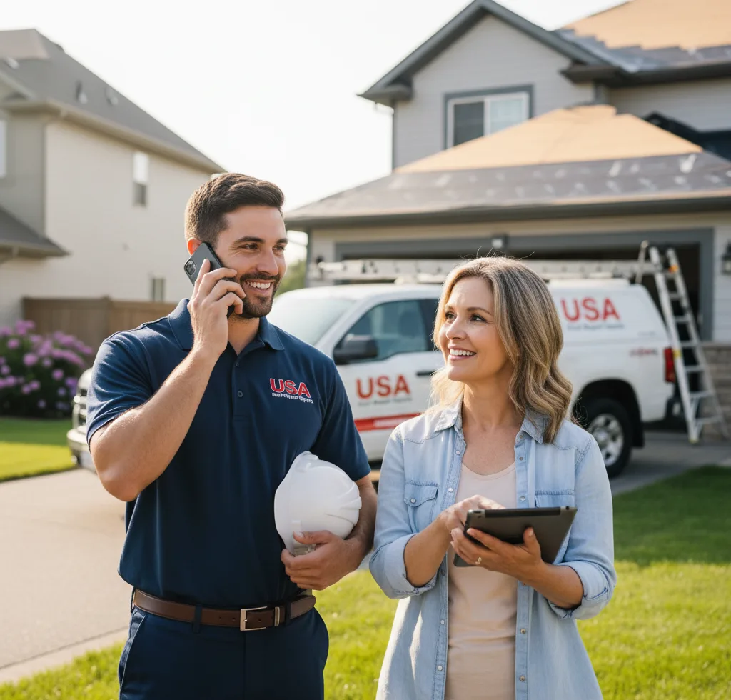 USA Roof Repair Experts customer support in Sevierville